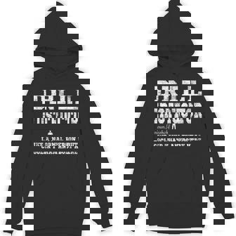 Drill Instructor Definition Unisex Hoodie - Monsterry