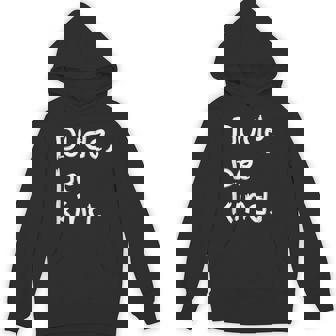 Dude Be Kind Anti-Bullying Movement Handwritten Unisex Hoodie - Monsterry