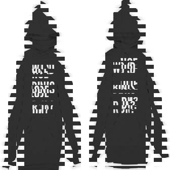 Dumb Blonde Sarcastic Blonde Hair Stereotype Novelty Unisex Hoodie - Monsterry