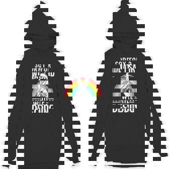 Dyslexia Therapist Sorry For What I Said While Decoding Unisex Hoodie - Monsterry