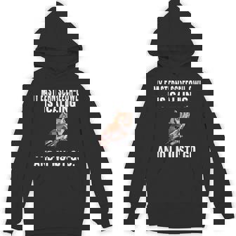 My Eastern Screech-Owl Is Calling And i Must Go Bird Unisex Hoodie - Monsterry