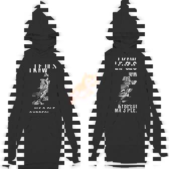 I Like Eastern Screech-Owls And Maybe 3 People Unisex Hoodie - Monsterry