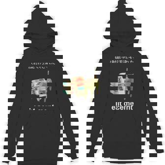 I Eat Cement Cat Japanese Meme Cat Oddly Specific Weired Hoodie - Monsterry
