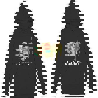 I Eat Cement Cursed Cat Oddly Specific Dank Meme Hoodie - Thegiftio