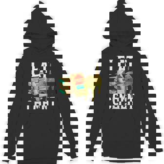 I Eat Cement Meme Cat Hoodie - Thegiftio