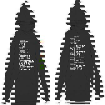 Eat Sleep Anime Gaming Repeat Japan Kawaii Manga Anime Hoodie - Seseable
