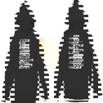Eat Sleep Anime Gaming Repeat Kawaii Otaku Anime Manga Hoodie - Monsterry