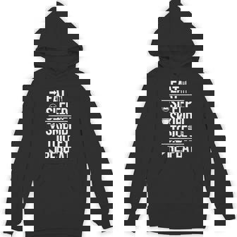 Eat Sleep Skibidi Toilet Repeat Meme Vintage Birthday Unisex Hoodie - Monsterry