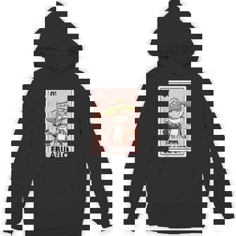 El Abuelo Grilling Grandpa Mexican Bingo Card Hoodie - Thegiftio UK
