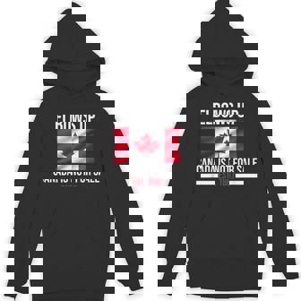 Elbows Up Canada Est 1867 Canada Is Not For Sale Hoodie - Seseable