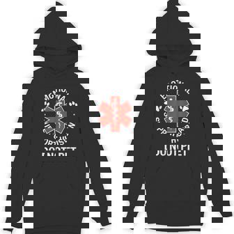 Emotional Support Husband Do Not Pet Hoodie | Mazezy
