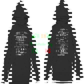 Everyone Is Irish On Stpatrick's Day Except Italians Hoodie - Seseable