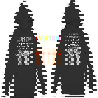 Everyone Is Welcome Here Idaho Teache Hoodie | Mazezy