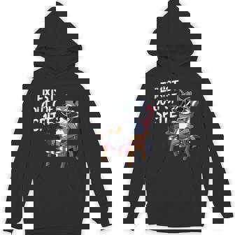 I Exist Out Of Spite Raccoon Sunglasses Hoodie | Mazezy