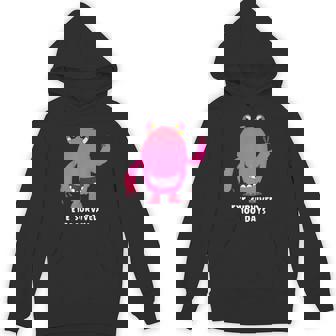 Eye Survived 100 Days Of School Diy Project Googly Eye Blank Hoodie - Thegiftio
