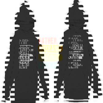 Father Husband Singing Legend Vintage Dad Father's Day Unisex Hoodie - Monsterry