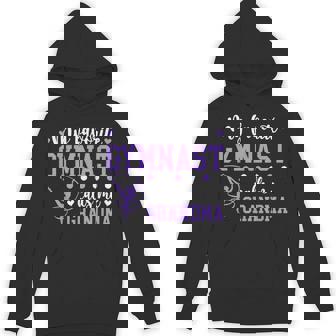 My Favorite Gymnast Grandma Gymnastics Grandma Of A Gymnast Unisex Hoodie - Monsterry