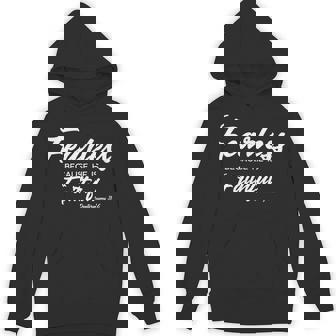 Fearless Because He Is Faithful Christian Quote Unisex Hoodie - Monsterry