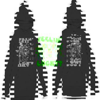 Feelin' Lucky St Patrick’S Day Horror Hoodie | Mazezy