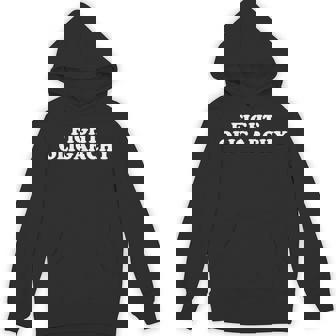Fight Oligarchy Stand Against Corporate Greed Activist Hoodie - Thegiftio UK