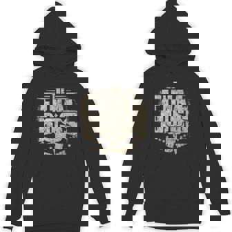 The Final Boss Vintage Rock Music Final Boss Gamer Bull Head Hoodie | Seseable UK