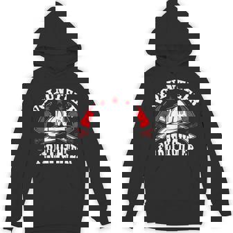 Firefighter Volunr Vintage Fire Department Fireman Hoodie - Seseable