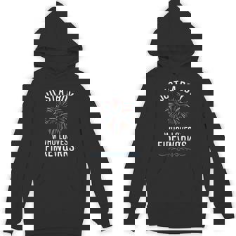Fireworks Director Just A Boy Who Loves Fireworks Unisex Hoodie - Monsterry