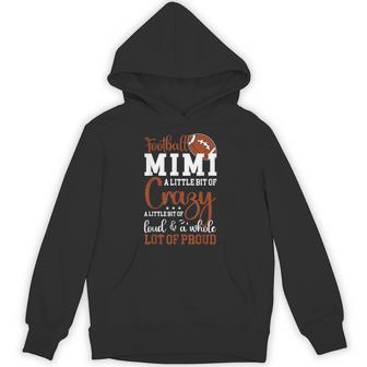 Football Mimi Proud Mimi Of A Football Player Hoodie - Thegiftio UK