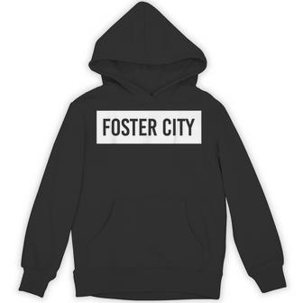 FOSTER CITY CA CALIFORNIA City Home Roots USA Unisex Hoodie - Monsterry