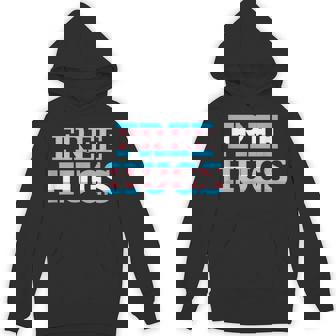 Free Hugs Shirt Trans Pride-LGBTQ Flag Tee Unisex Hoodie - Monsterry