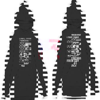 Freedom Convoy 2022 Supporter I Support Canadian Truckers Unisex Hoodie - Monsterry