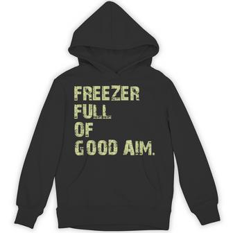 Freezer Full Of Good-Aim Vintage Hoodie - Thegiftio UK