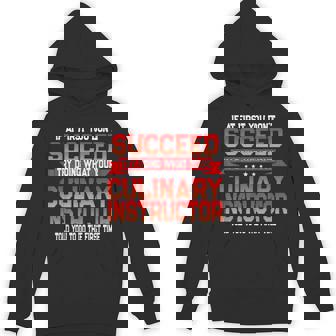 Fun Culinary Instructor Cooking School Quote Unisex Hoodie - Monsterry
