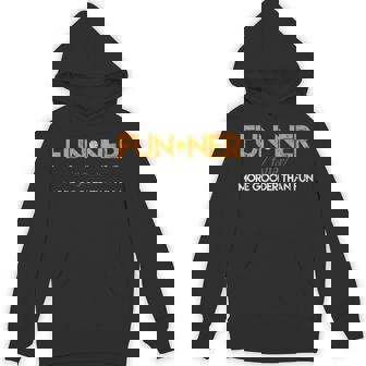 Funner More Gooder Than Fun Happy Positive Humor Unisex Hoodie - Monsterry