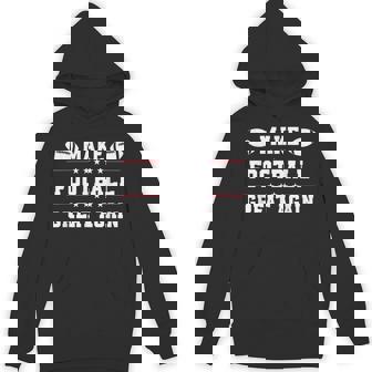 American Football Player Fan Make Football Great Again Hoodie - Seseable