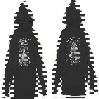 Cat In My Feral Bride Era Engagement Bridal Retro Hoodie - Seseable