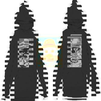 Graphic Cat Ramen Noodles Japanese Kawaii Anime Hoodie - Seseable