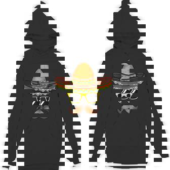 Cinco De Mayo Sombrero Hat With Sunglass Men Hoodie - Thegiftio UK