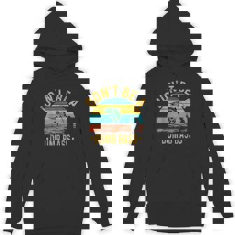 Fishing Dont Be Dumb Bass Vintage Fishing Hoodie - Thegiftio UK