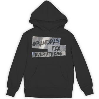 Grandpa Duct Tape Fix Everything Hoodie - Thegiftio UK