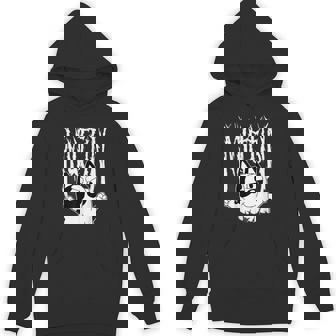 Muffin Metal White Heeler Emotions Grunge Scream Hoodie - Thegiftio UK