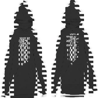 Qr President Trump 4547 Trump Dancing Code Hoodie | Seseable UK