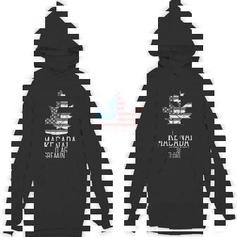 Trump American Flag Make Canada Great Again 51St State Hoodie - Monsterry