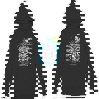 Trump Gulf Of Us America Est 2025 Beach Retro Sunset Hoodie - Seseable