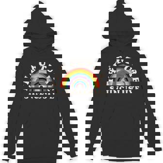 The Future Is Inclusive Pride Gay Trans LGBT Ally Rainbow Unisex Hoodie - Monsterry