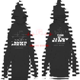 GALLOWAY Surname Family Name Team GALLOWAY Lifetime Member Unisex Hoodie - Monsterry