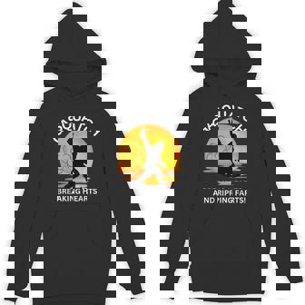 Gasquatch Breaking Hearts And Ripping Farts Sunset Yeti Hoodie - Seseable