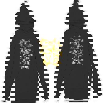 Giant Swallowtail Butterfly Yellow Butterfly Lover Unisex Hoodie - Monsterry