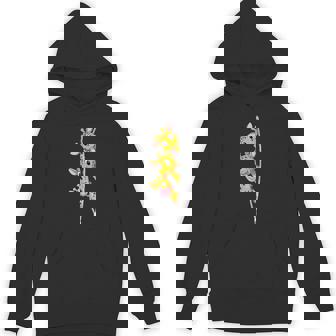 Giraffe Graphic Cute Giraffe Cool Animal Lover Unisex Hoodie - Monsterry