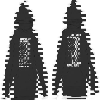 God First Family Second Then Notre Dame Usa Patriotic Hoodie - Seseable